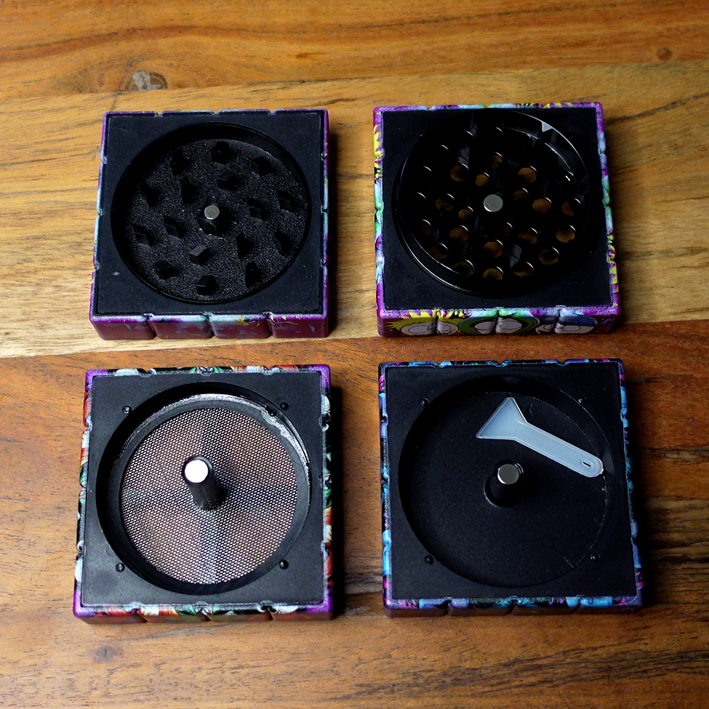 Grinder, quadratisch 'South Paff'